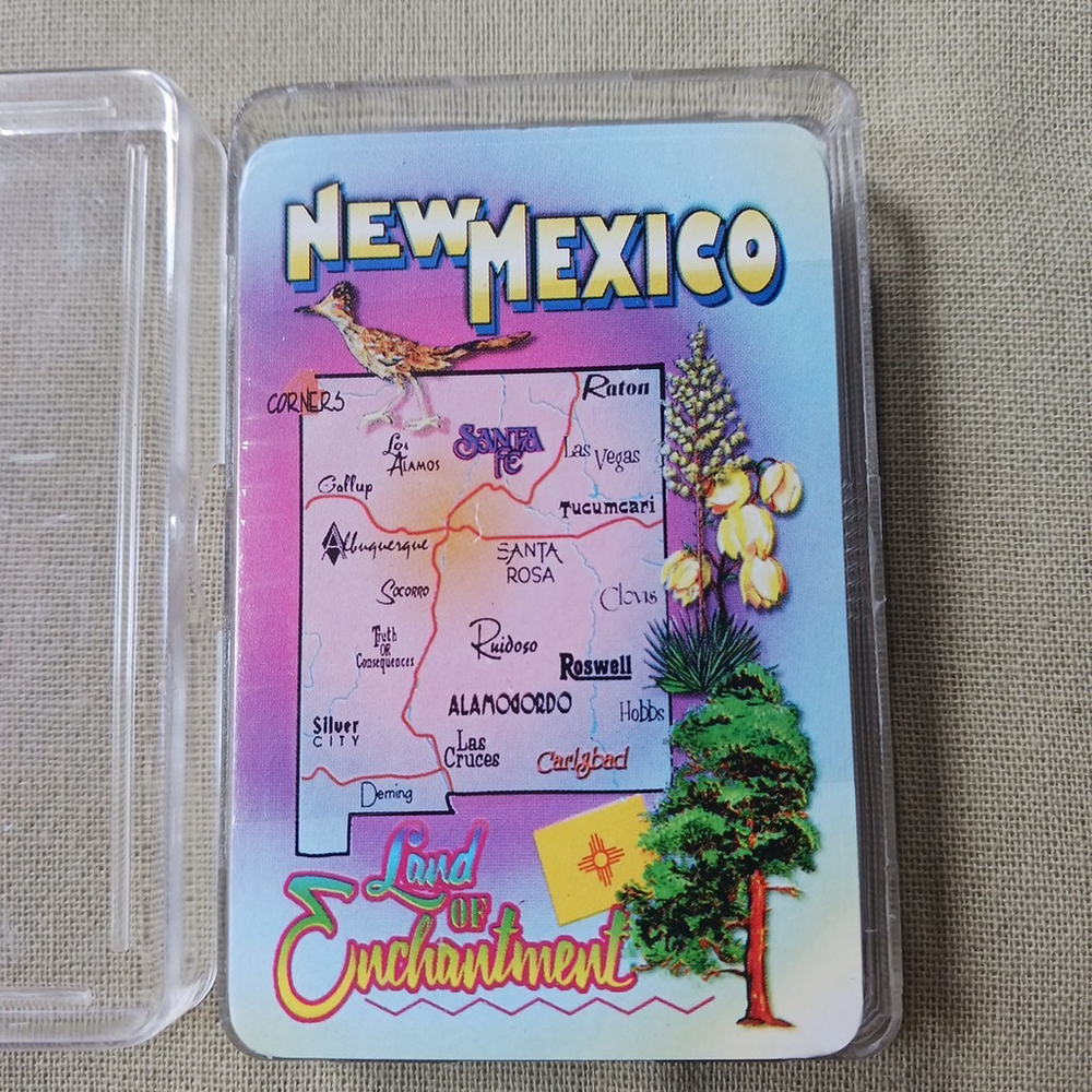 New Mexico Land Of Enchantment Playing Cards New Old Stock